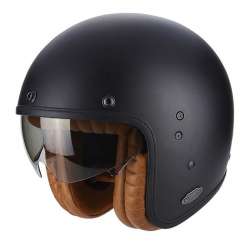 Casque jet Scorpion BELFAST LUXE Matt Black