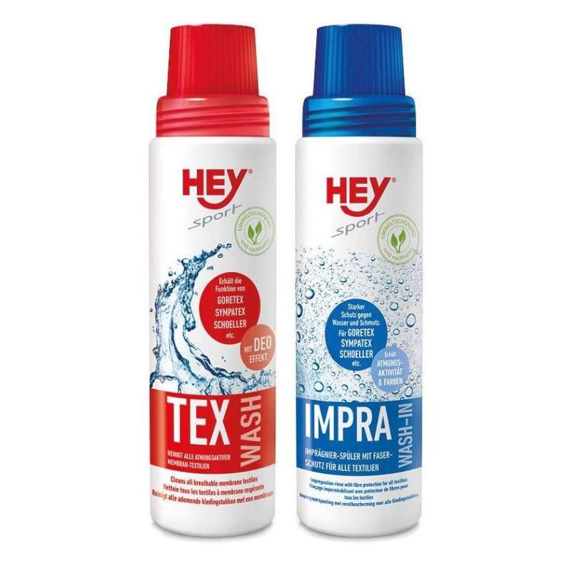 HEY SPORT TEX + IMPRA WASH SET