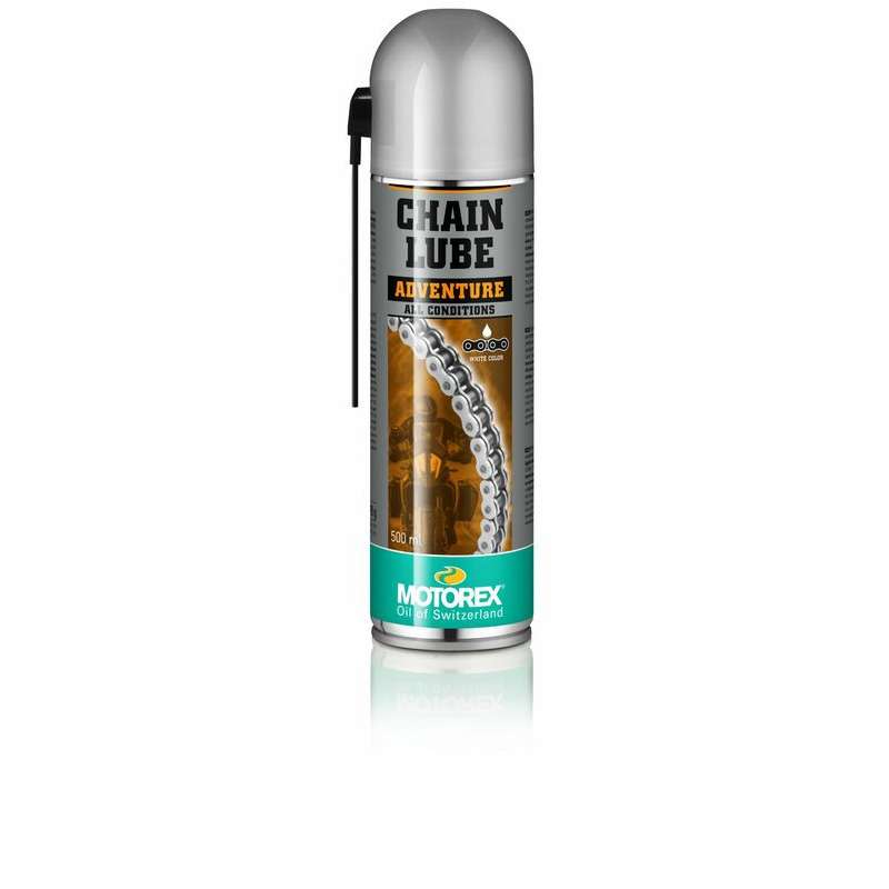 Lubrifiant chaîne MOTOREX Adventure toutes conditions - Spray 500 ml