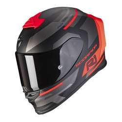 Casque Intégral Scorpion EXO-R1 AIR ORBIS Noir Mat-Rouge