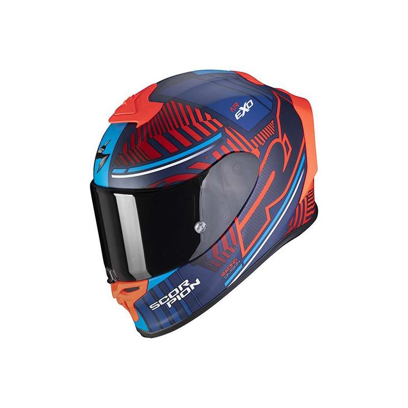 SCORPION EXO-R1 AIR VICTORY Blau Matt-Rot