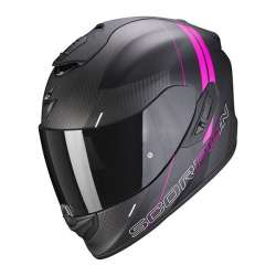 Casque Intégral Scorpion EXO-1400 AIR CARBON DRIK Noir Mat-Rose