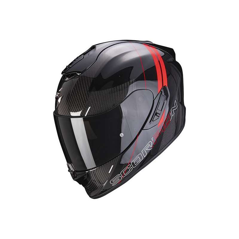Casque Intégral Scorpion EXO-1400 AIR CARBON DRIK Noir-Rouge