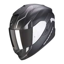 Casque Intégral Scorpion EXO-1400 AIR FORTUNA Noir Mat-Argent