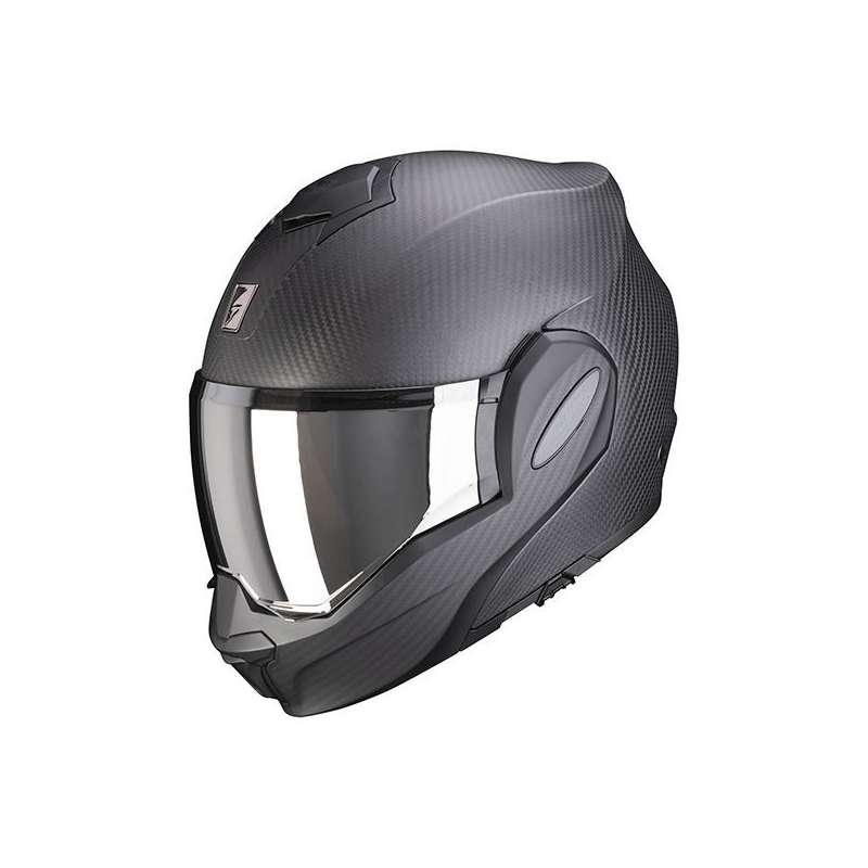 Casque modulable Scorpion EXO-TECH CARBON Noir Mat