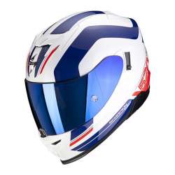 Casque Intégral Scorpion EXO-520 LEMANS Air Blanc-Bleu-Rouge