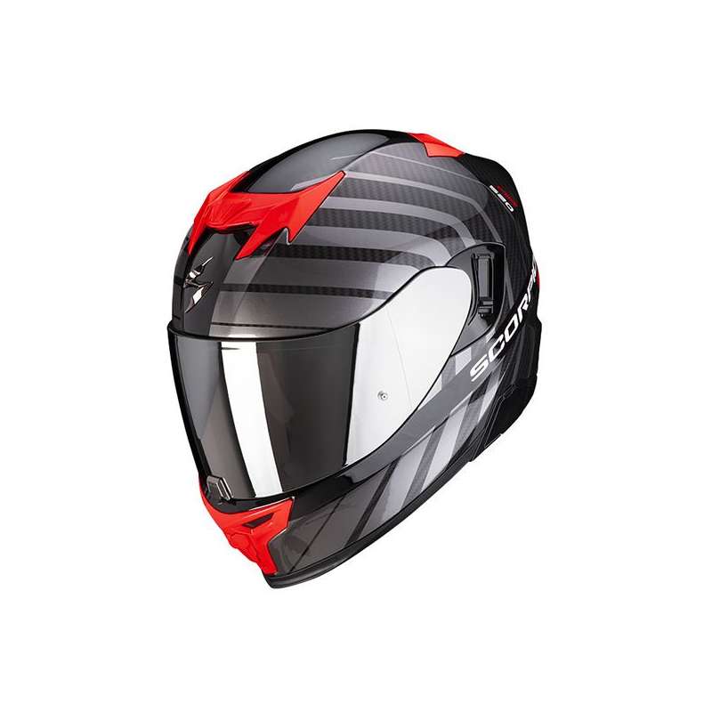 Casque Intégral Scorpion EXO-520 SHADE Air Noir-Rouge