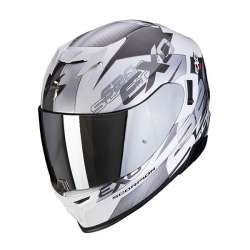 Casque Intégral Scorpion EXO-520 COVER Air Blanc-Argent