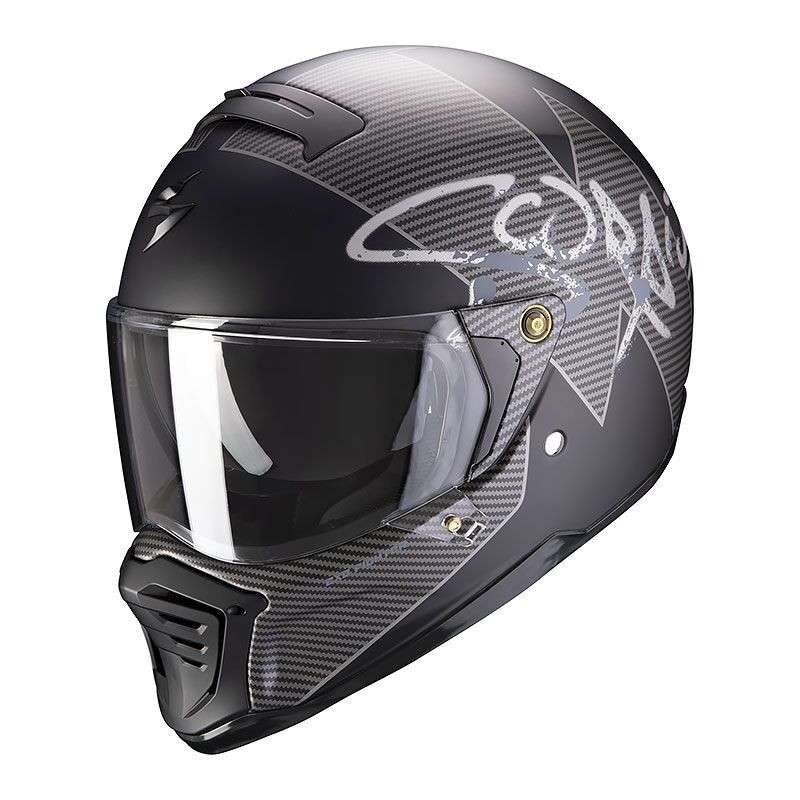 Casque Intégral Scorpion EXO-HX1 Taktic Noir-Gris Mat