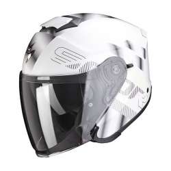 Casque Jet Scorpion EXO-S1 GRAVITY Blanc Perle-Argent