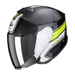 Casque Jet Scorpion EXO-S1 CROSS-VILLE Noir-Jaune Fluo