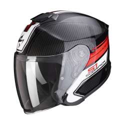 Casque Jet Scorpion EXO-S1 CROSS-VILLE Noir-Rouge