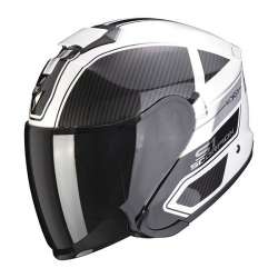 Casque Jet Scorpion EXO-S1 CROSS-VILLE Blanc-Noir-Argent