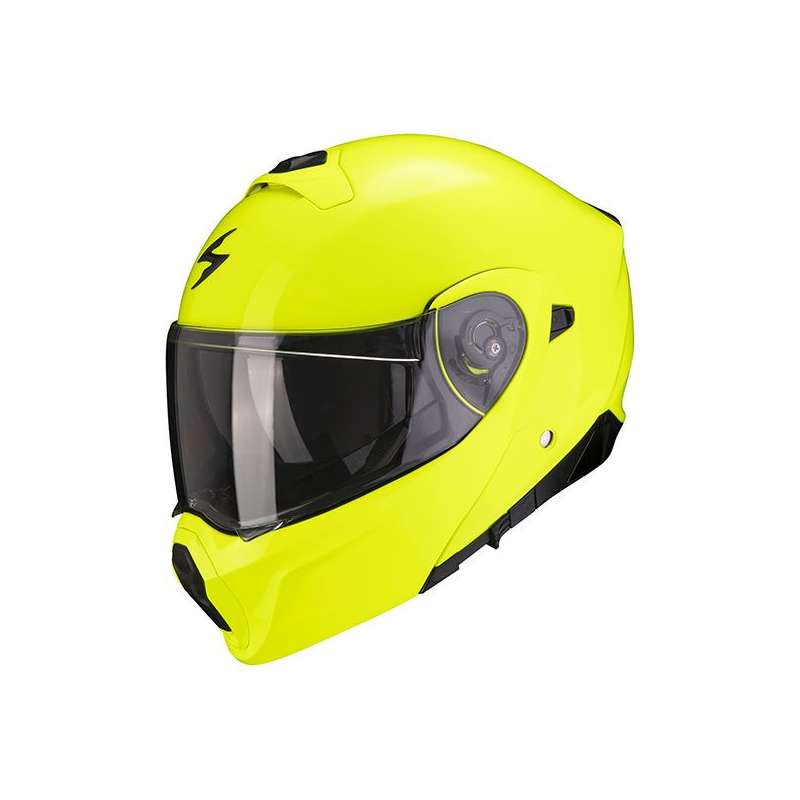 Casque modulable Scorpion EXO-930 Jaune Fluo