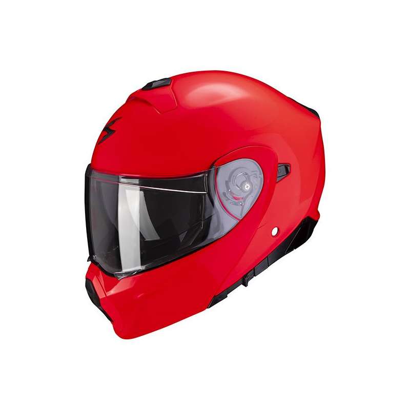 Casque modulable Scorpion EXO-930 Rouge Fluo