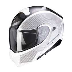 Casque modulable Scorpion EXO-930 CIELO Blanc Perle-Noir