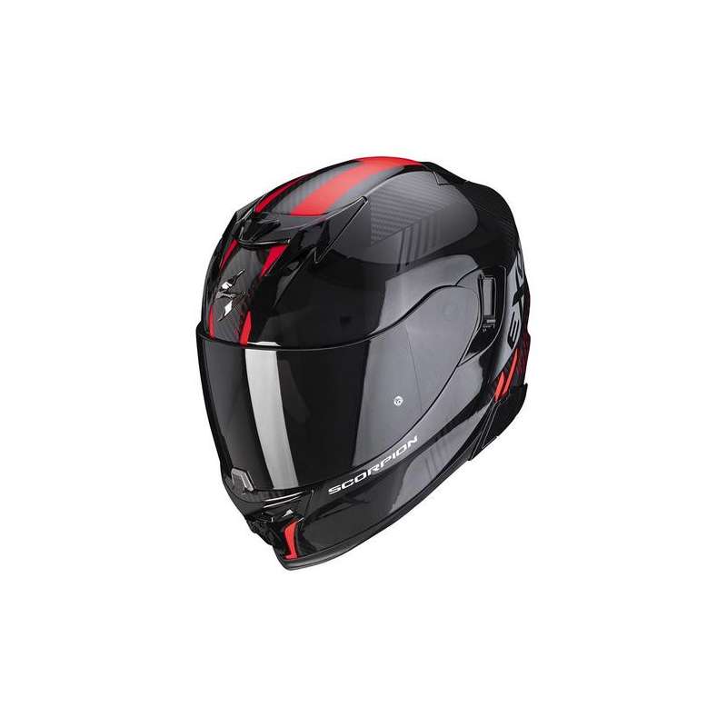 Casque Intégral Scorpion EXO-520 LATEN Air Noir-Rouge