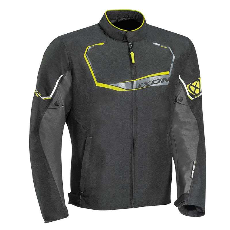 IXON CHALLENGE Veste Noir-Gris-Jaune Vif