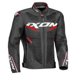 IXON DRACO Veste Ventilé Noir-Blanc-Rouge