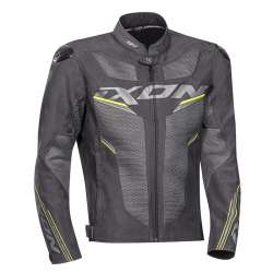 IXON DRACO Veste Ventilé Anthracite-Gris-Jaune Vif