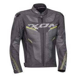 IXON DRACO Veste Ventilé Anthracite-Gris-Jaune Vif