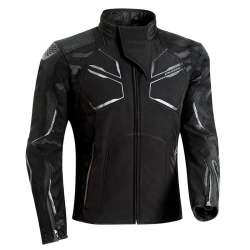 IXON CELL Veste Textile Noir-Anthracite