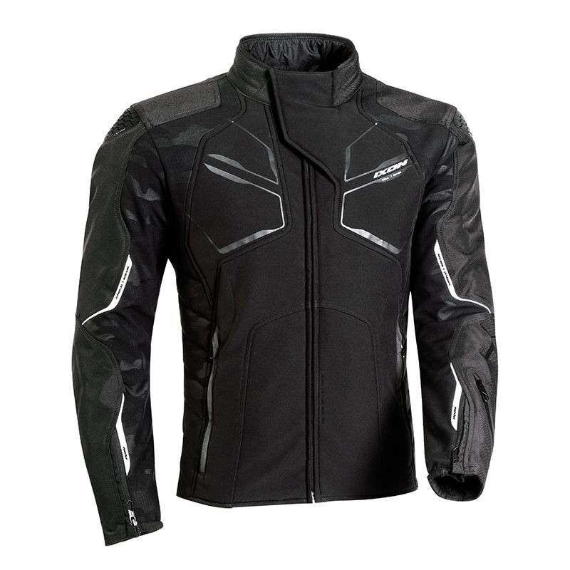 IXON CELL Veste Textile Noir-Anthracite-Blanc