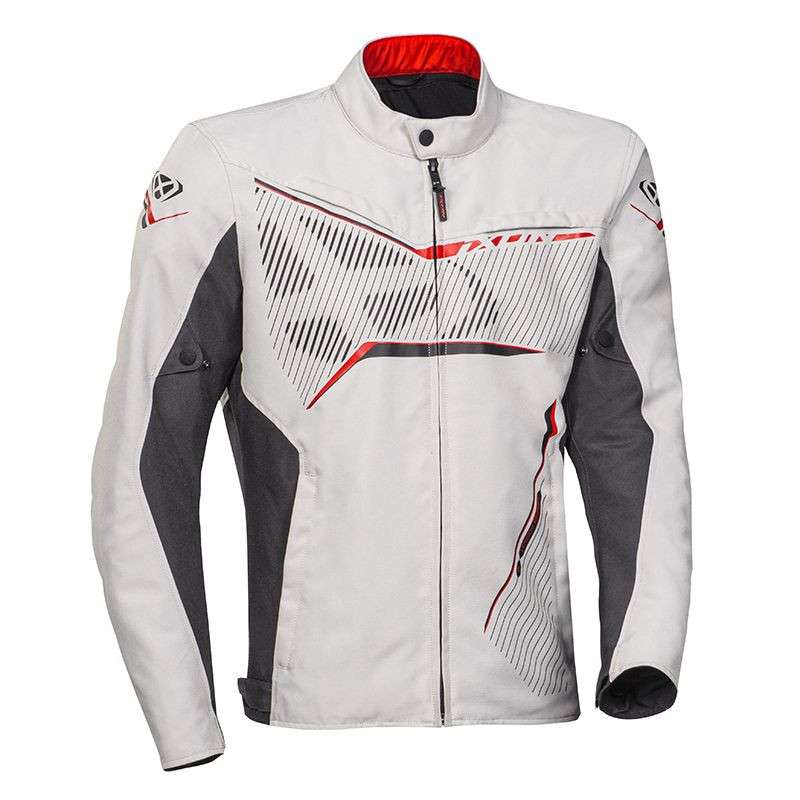 IXON SLASH LIGHT Veste Gris-Anthracite-Rouge