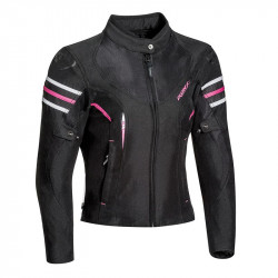 IXON ILANA LADY Jacke 3 in 1 Schwarz-Fushia