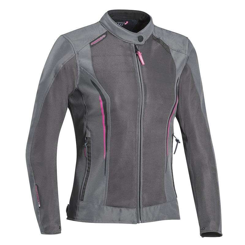 IXON COOL AIR LADY Veste Ventilé Gris-Fushia