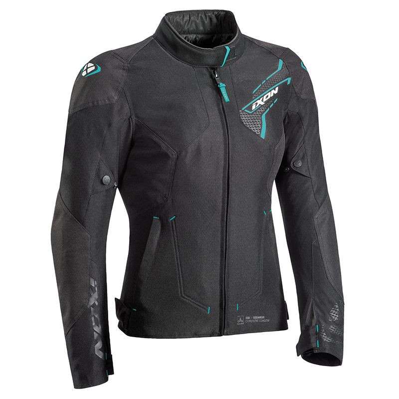 IXON LUTHOR LADY Veste 2 en 1 Noir-Turquoise