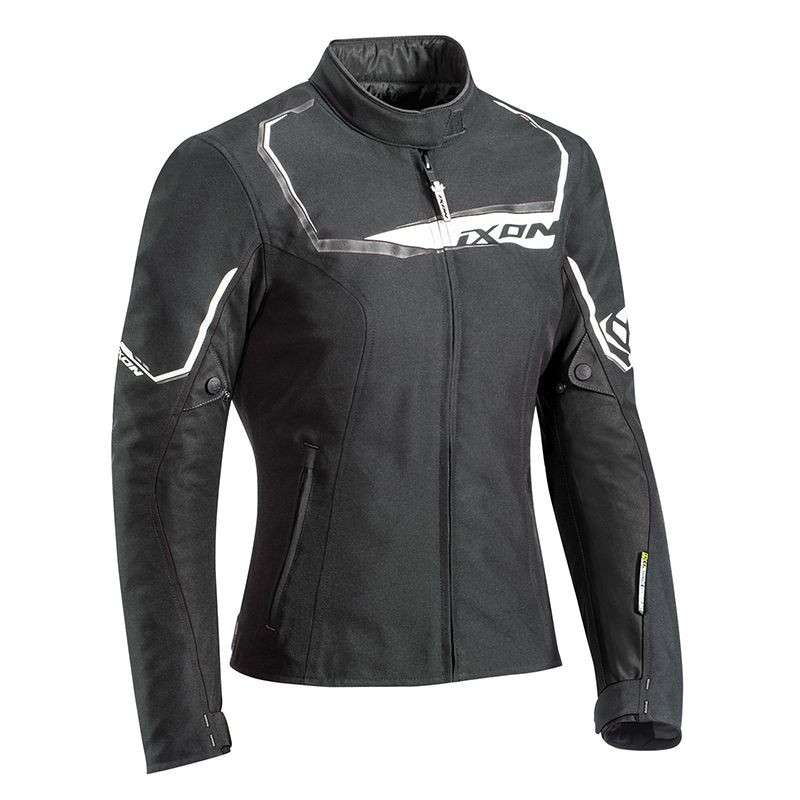 IXON CHALLENGE LADY Veste Textile Noir-Blanc