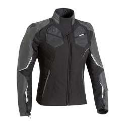 IXON CELL LADY Veste Noir-Anthracite-Blanc