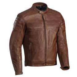 IXON SPARK Veste Cuir Camel