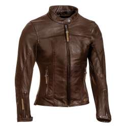 IXON TORQUE LADY Veste Cuir Marron