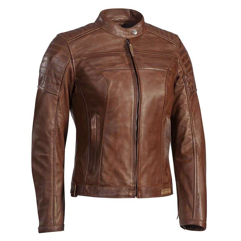 IXON SPARK LADY Veste Cuir Camel