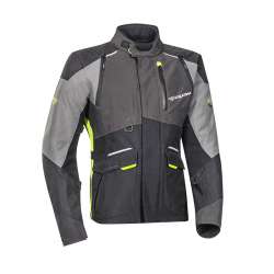 IXON BALDER Jacke Schwarz-Grau-Neongelb