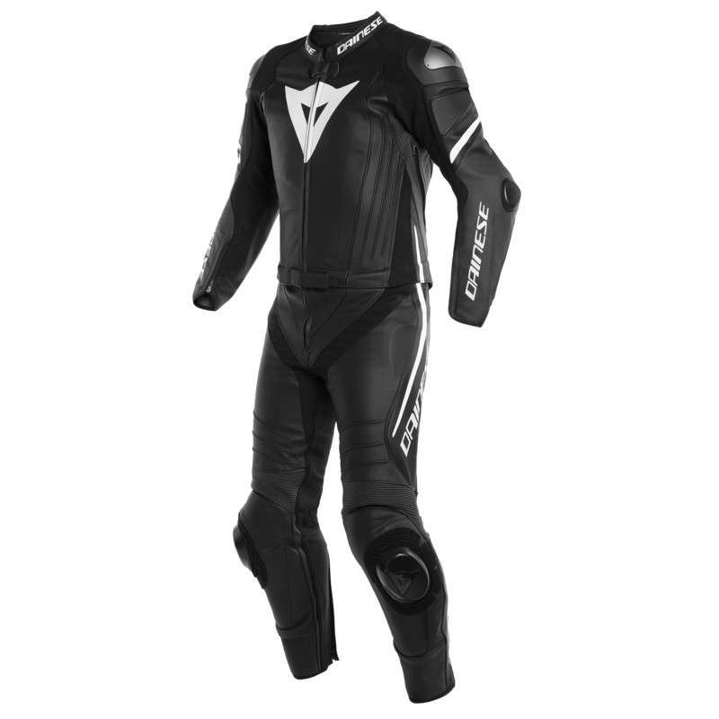 Combinaison Dainese 2pcs. LAGUNA SECA 4 C/G noir mat-blanc