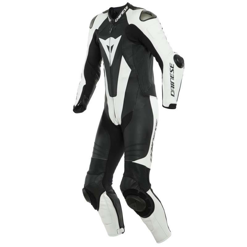 DAINESE Lederkombi perf. 1-tlg. LAGUNA SECA 5 schwarz-weiss