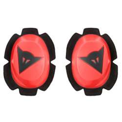 Protecteur genou PISTA RAIN rouge fluo-noir N