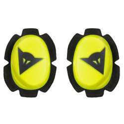 Protecteur genou PISTA jaune fluo-noir N