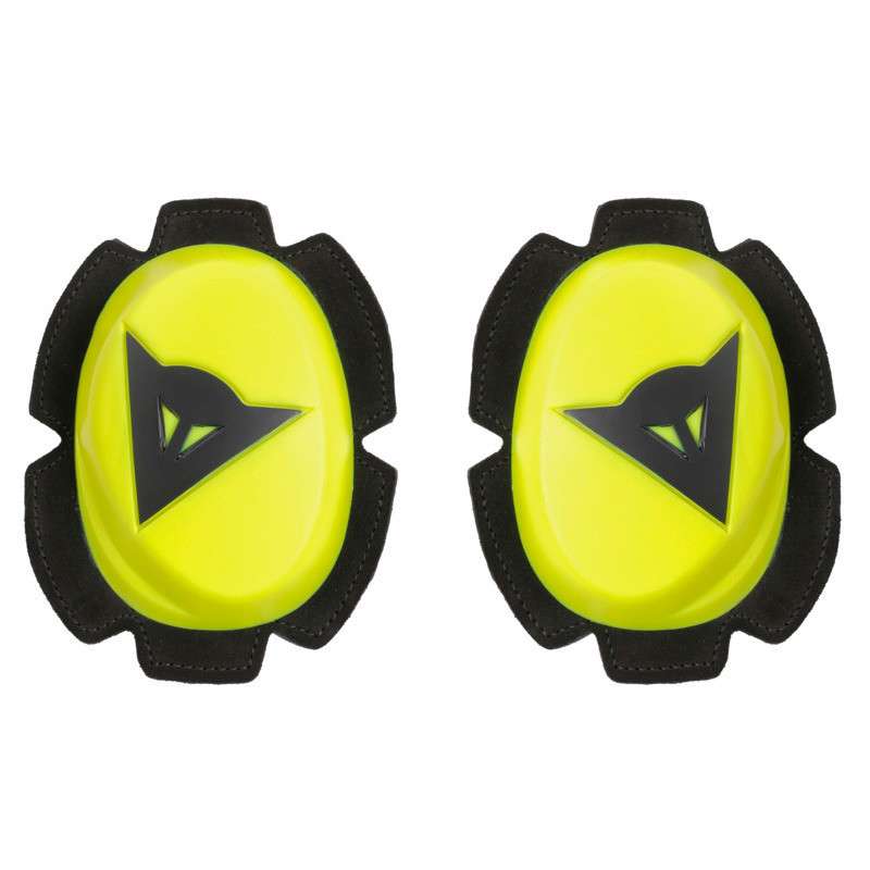 Protecteur genou PISTA jaune fluo-noir N Protecteur genou PISTA jaune fluo-noir N