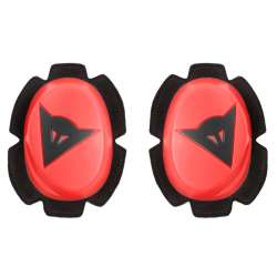 Protecteur genou PISTA rouge fluo-noir N