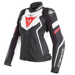 Veste Dainese  AVRO 4 Lady noir mat-blanc-rouge