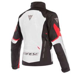 DAINESE Damen D-DRY Jacke TEMPEST 2 hellgrau-schwarz-rot