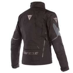 DAINESE Damen D-DRY Jacke TEMPEST 2 schwarz-grau