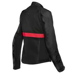 DAINESE Damen Jacke TEX RIBELLE AIR schwarz-rot