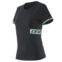 Dainese T-Shirt pour dames noir-turquoise