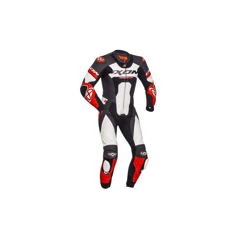 IXON JACKAL Combinaison Noir-Blanc-Rouge