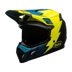 Helm BELL MX-9 Mips Strike Matte Blue/Yellow